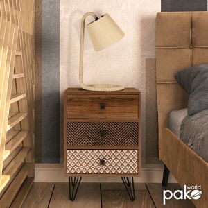 Нощно шкафче Boho-b цвят орех 40x40x59cм