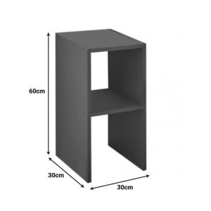 Нощно шкафче Deseo в дъбов нюанс 30x30x60см