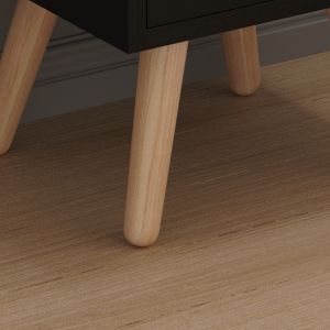 Dinkl bedside table, Hm2472.02, melamine-2 drawers, wine, 29.7x29.7x45hcm