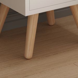 Dinkl bedside table, Hm2472.03, melamine-2 drawers, white, 29.7x29.7x45hcm