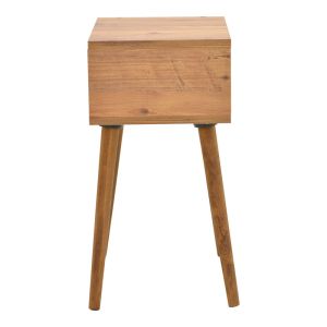 Нощно шкафче Hank в естествен калъф 45x30x60см