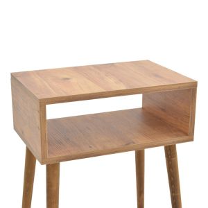 Нощно шкафче Hank в естествен калъф 45x30x60см