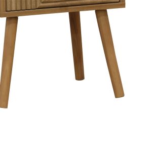 Нощно шкафче Historicwith с 2 чекмеджета в натурален цвят 37,5x32x54cm