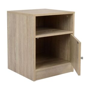 Нощно шкафче Melamine Hm2205,02 цвят сонома 40x40x50