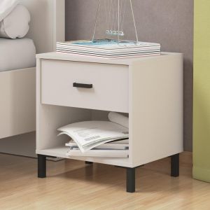 Нощно шкафче Salona No1f цвят кашмир 48x40x52см