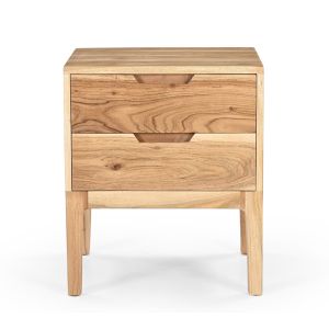 Нощно шкафче Snooze акация масив 43x35,5x51cм