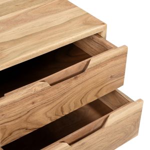 Нощно шкафче Snooze акация масив 43x35,5x51cм