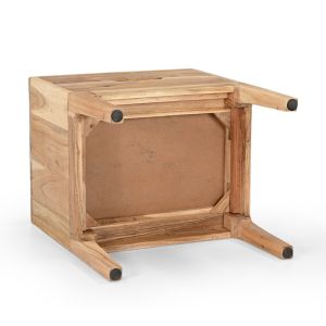 Нощно шкафче Snooze акация масив 43x35,5x51cм