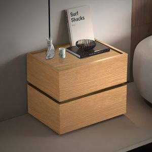 Нощно шкафче Sonlen мдф цвят дъб 60x40x44.5см