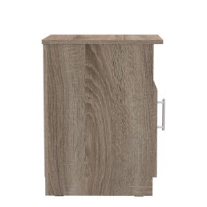 Melamine bedside table Galdi in sonoma truffle color 40x45x60cm