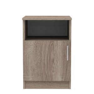Melamine bedside table Galdi in sonoma truffle color 40x45x60cm