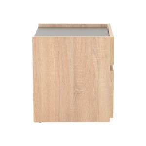 Comcie nightstand in natural with gray color 50x42x45.5cm
