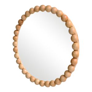 Specio mirror made of wood in a natural shade 60x4.5cm