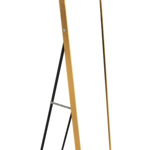 Огледало за под Boely Hm9577,30 с алуминиева златна рамка 40x35x160hcm