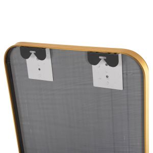 Огледало за под Boely Hm9577,30 с алуминиева златна рамка 40x35x160hcm