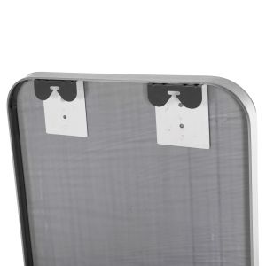 Огледало за под Boely Hm9577,40 с алуминиева сребърна рамка 40x35x160hcm
