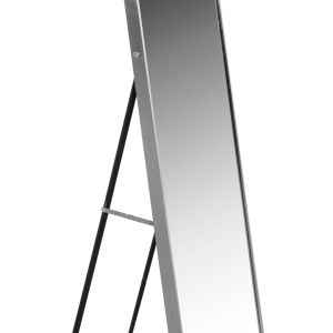 Огледало за под Boely Hm9577,40 с алуминиева сребърна рамка 40x35x160hcm