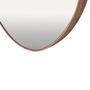 Wall mirror Hm4488.03 MDF frame in natural wood color 50x80hcm.