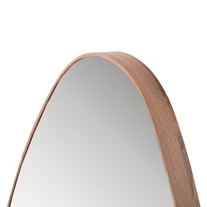 Wall mirror Hm4488.03 MDF frame in natural wood color 50x80hcm.