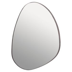 Wall mirror Irregu Hm4487.02 MDF frame in gray marble color 60x80hcm.