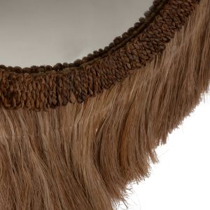 Round mirror natural color Hm7804