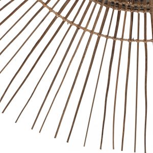 Round mirror in natural color, hm7732