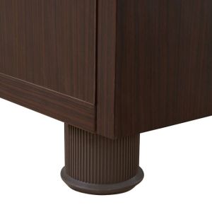 Office bookcase in wine color 80x40x190cm Hm2055,12