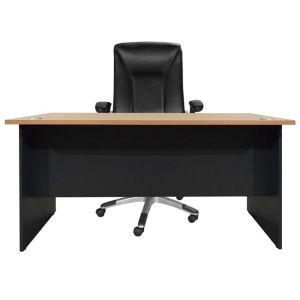 Office desk 150x75x75cm in gray-oak Hm2016,01