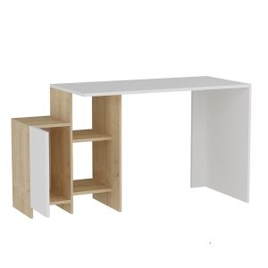 Офис бюро Kely в цвят бял дъб 113х45х74cm