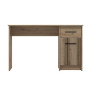 Офис бюро Teo Artisan дъб / Artisan със сиви ивици 122x51x75cm