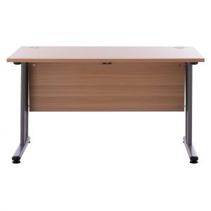 Office desk in oak color 150x80x75cm Hm2045,01