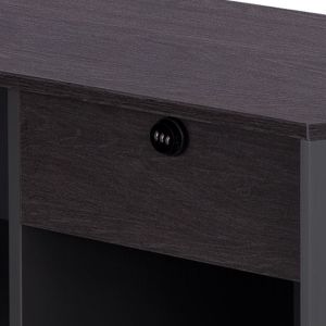 Офис бюро десен ъгъл Rosewood Hm2083r 220x180x76cm