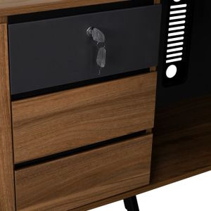 Office desk with swivel corner Supreme 160x160x75cm Hm2348