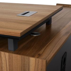 Office desk with swivel corner Supreme 160x160x75cm Hm2348