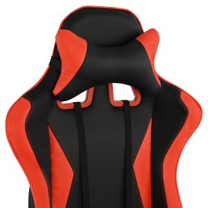 Office gaming chair Speed black and red Pu 68.5x71.5x133.5cm Hm1062.01