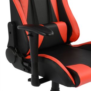Office gaming chair Speed black and red Pu 68.5x71.5x133.5cm Hm1062.01