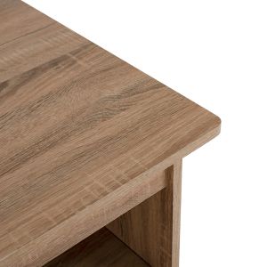 Office set 2 pieces desk and cabinet in sonoma color Hm10337,02