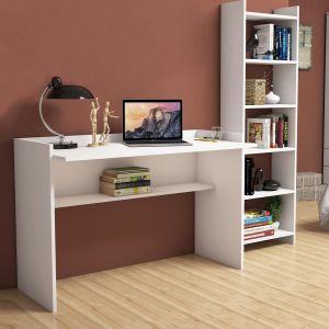 Office set 2 pieces white melamine Hm11774,11