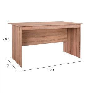 Office melamine 120x71x74.5 sonoma color Hm2285