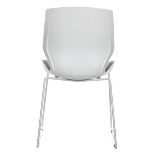 Office chair 'genuine' Pp white-gray