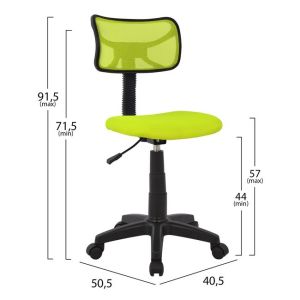 Office chair 40.5x50.5x91.5cm Hm1026.03