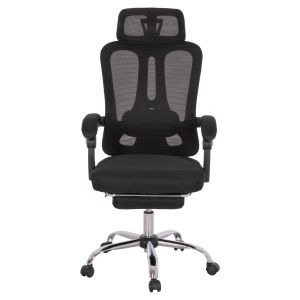 Office chair Barnet Hm18258.01 black mesh - black frame with nylon 61x62x123cm.