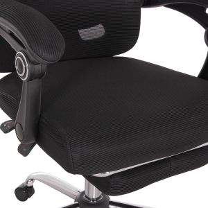 Office chair Barnet Hm18258.01 black mesh - black frame with nylon 61x62x123cm.