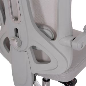 Office chair Barnet Hm18258.01 black mesh - black frame with nylon 61x62x123cm.