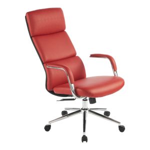 Office chair Bendona red, Pu 71x78x119-127 cm