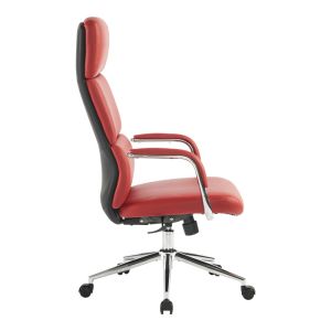 Office chair Bendona red, Pu 71x78x119-127 cm