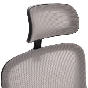 Office chair Blazer Hm1205.05 gray mesh fabric - black frame 60x58x110-130cm.
