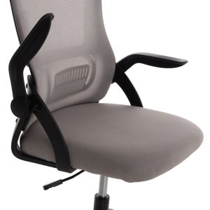 Office chair Blazer Hm1205.05 gray mesh fabric - black frame 60x58x110-130cm.