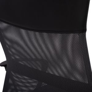 Office chair Cable, black-gray mesh, chrome legs, 61x58x118 cm Hm1000.10