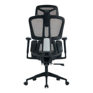 ОФИС СТОЛ ERGOFLOW ЧЕРНО-СИВ 73X64X112-135СМ